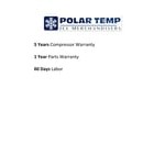 Polar Temp 3X7AD 3' x 7' Auto Defrost Refrigerated Ice Transport - 88 cu. ft. Polar Temp 3X7AD 3' x 7' Auto Defrost Refrigerated Ice Transport - 88 cu. ft.