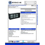 Beverage-Air BB72HC-1-GS-B 72
