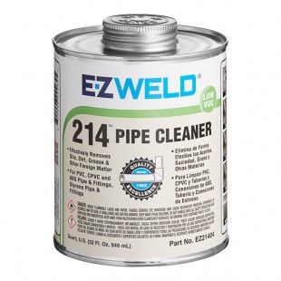 E-Z Weld EZ21404N 32 oz. Clear Pipe Cleaner E-Z Weld EZ21404N 32 oz. Clear Pipe Cleaner