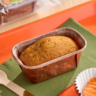 Abe's Vegan Mini Pumpkin Pound Cake 3.4 oz. - 24/Case