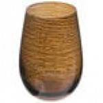 Stolzle Twister from Global Tableware Collective 16.5 oz. Brown Stemless Wine Glass / Tumbler - 24/Case