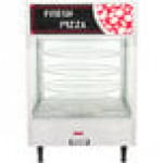 Nemco 6452 Single Door Rotating 4-Tier Pizza Merchandiser with 18 Nemco 6452 Single Door Rotating 4-Tier Pizza Merchandiser with 18