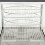 Nemco 6452 Single Door Rotating 4-Tier Pizza Merchandiser with 18 Nemco 6452 Single Door Rotating 4-Tier Pizza Merchandiser with 18