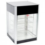 Hatco FDWD-1 Flav-R-Fresh Humidified Impulse Pizza / Hot Food Display Cabinet With 4 Tier Circle Rack