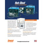 General Pipe Cleaners 113110-HS-320 Hot-Shot 320 Pipe Thawer with (2) 20' #2 Cables with Pipe Clamps - 115V General Pipe Cleaners 113110-HS-320 Hot-Shot 320 Pipe Thawer with (2) 20' #2 Cables with Pipe Clamps - 115V