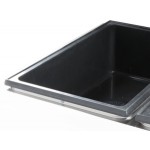 Vollrath 38003 ServeWell® Electric Three Pan Hot Food Table 120V - Sealed Well