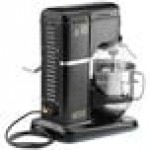 Avantco MIX8GBK Black 8 Qt. Bowl Lift Countertop Mixer with Guard & Standard Accessories - 120V, 4/5 hp