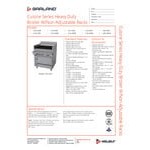 Garland C24-NRS Cuisine Series Liquid Propane 24
