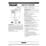 Vulcan V1FT18B-LP V Series Liquid Propane Heavy-Duty Range with 18 Vulcan V1FT18B-LP V Series Liquid Propane Heavy-Duty Range with 18
