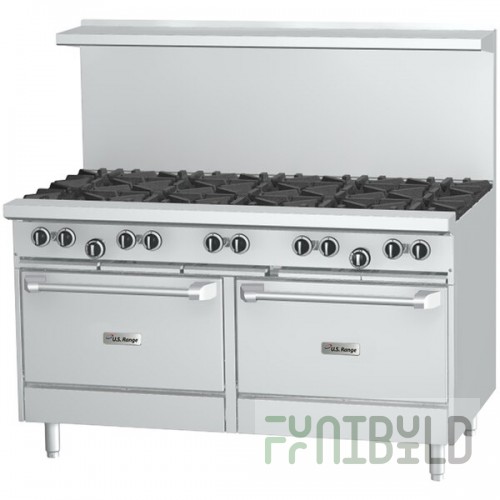U.S. Range U60-10RR Liquid Propane 10 Burner 60