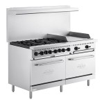 MainStreet Equipment E60-G24-N Natural Gas 6 Burner 60