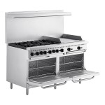 MainStreet Equipment E60-G24-N Natural Gas 6 Burner 60