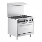 MainStreet Equipment E60-G24-N Natural Gas 6 Burner 60