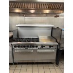 MainStreet Equipment E60-G24-N Natural Gas 6 Burner 60