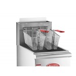 Avantco FF50 Liquid Propane 50 lb. Stainless Steel Floor Fryer - 120,000 BTU Avantco FF50 Liquid Propane 50 lb. Stainless Steel Floor Fryer - 120,000 BTU