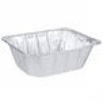 Western Plastics Half Size Foil Steam Table Pan Extra Deep 4 3/16