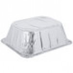 Western Plastics Half Size Foil Steam Table Pan Extra Deep 4 3/16