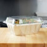 Western Plastics Half Size Foil Steam Table Pan Extra Deep 4 3/16
