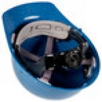 Cordova Duo Safety Blue Cap Style Hard Hat with 4-Point Ratchet Suspension Cordova Duo Safety Blue Cap Style Hard Hat with 4-Point Ratchet Suspension