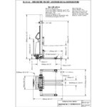 Vestil 1,500-2,000 lb. Semi-Electric Powered Fork Stacker with Adjustable Forks and 118 Vestil 1,500-2,000 lb. Semi-Electric Powered Fork Stacker with Adjustable Forks and 118