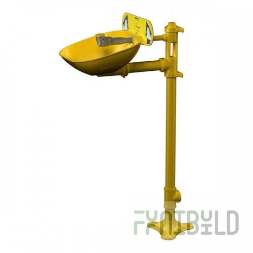 Bradley Halo Pedestal-Mounted Eyewash Station S19214EW