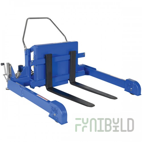 Vestil TMS-40-DC Tilt Master 4,000 lb. Battery-Powered Pallet Tilter with Hand Control and Onboard Charger