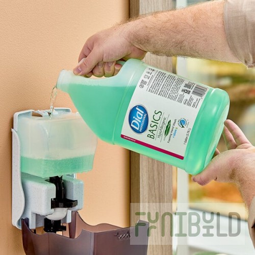 Dial Professional Basics DIA35438 1 Gallon Hypoallergenic Foaming Hand Wash Refill