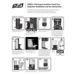 PURELL® 7779-02 Healthy Soap® Professional ES8 1200 mL Antimicrobial Foaming Hand Soap - 2/Case