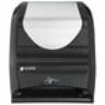 San Jamar T1470BKSS Smart System with IQ Sensor Summit Hands Free Roll Towel Dispenser - Black / Stainless Steel Look San Jamar T1470BKSS Smart System with IQ Sensor Summit Hands Free Roll Towel Dispenser - Black / Stainless Steel Look