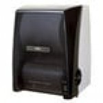 San Jamar T8400TBK Smart Essence Classic Hands Free Paper Towel Dispenser - Black Pearl