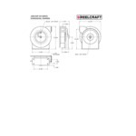 Reelcraft 4600 OLP Series 4000 Premium-Duty Hose Reel for 3/8 Reelcraft 4600 OLP Series 4000 Premium-Duty Hose Reel for 3/8