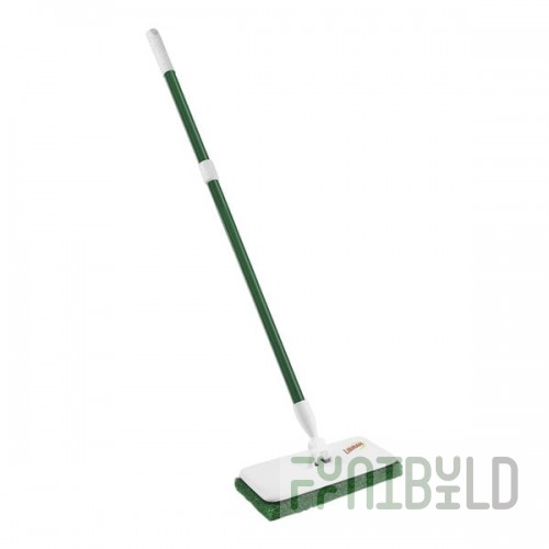 Libman 1259 Wall / Floor Scrubber with Extendable Steel Handle - 4/Case