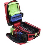 Kemp USA 10-115-RED-TPN Red Fluid-Resistant Tarpaulin Ultimate EMS Backpack Kemp USA 10-115-RED-TPN Red Fluid-Resistant Tarpaulin Ultimate EMS Backpack