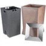 Commercial Zone 724665 ModTec 39 Gallon Old Bronze Square Trash Can with Stainless Steel Lid Commercial Zone 724665 ModTec 39 Gallon Old Bronze Square Trash Can with Stainless Steel Lid