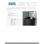 Lavex 21 Gallon Black Corner Round Rim Top Trash Can Lid Lavex 21 Gallon Black Corner Round Rim Top Trash Can Lid