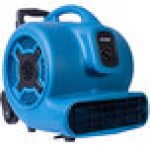 XPOWER P-800H-Blue 3-Speed Air Mover with Telescopic Handle and Wheels - 3/4 hp XPOWER P-800H-Blue 3-Speed Air Mover with Telescopic Handle and Wheels - 3/4 hp