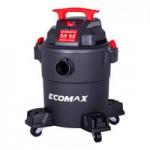 Ecomax EM18115 5 Gallon 4 Peak hp Stainless Steel Wet / Dry Vacuum with Tool Kit - 120V, 1 Phase