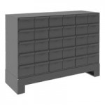 Durham Mfg 30-Drawer Steel Storage Cabinet with Extra Large Drawers and 5 1/4 Durham Mfg 30-Drawer Steel Storage Cabinet with Extra Large Drawers and 5 1/4