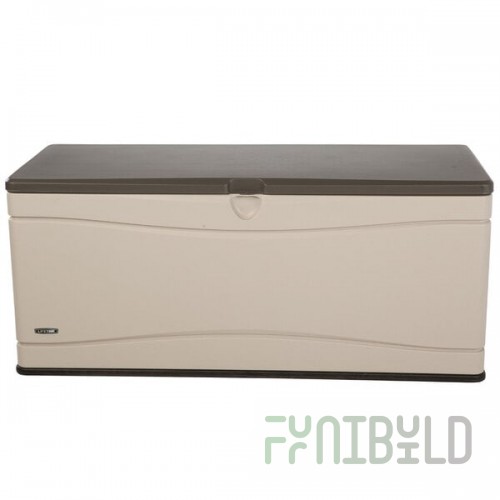 Lifetime 60012 Brown 130 Gallon Outdoor Storage Box