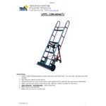 Vestil 1,200 lb. Appliance Hand Truck with Ratchet and 8