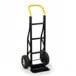 Harper 600 lb. Continuous Handle Steel Tough Nylon Hand Truck with 10 Harper 600 lb. Continuous Handle Steel Tough Nylon Hand Truck with 10