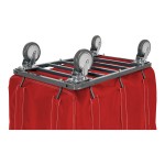 R&B Wire Products, Inc. 12 Bushel Red Fully Sewn Vinyl Basket Truck with Bumper and Swivel Casters 412SOBC/RD R&B Wire Products, Inc. 12 Bushel Red Fully Sewn Vinyl Basket Truck with Bumper and Swivel Casters 412SOBC/RD