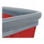 R&B Wire Products, Inc. 12 Bushel Red Fully Sewn Vinyl Basket Truck with Bumper and Swivel Casters 412SOBC/RD R&B Wire Products, Inc. 12 Bushel Red Fully Sewn Vinyl Basket Truck with Bumper and Swivel Casters 412SOBC/RD