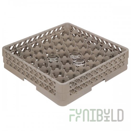 Vollrath TR13MMM Traex® Rack Max Full-Size Beige 42-Compartment 5 1/8