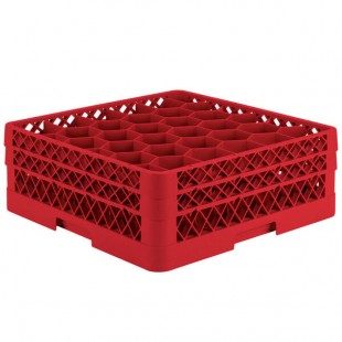 Vollrath TR12HA Traex® Rack Max Full-Size Red 30-Compartment 6 3/8 Vollrath TR12HA Traex® Rack Max Full-Size Red 30-Compartment 6 3/8