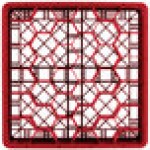Vollrath TR12HA Traex® Rack Max Full-Size Red 30-Compartment 6 3/8