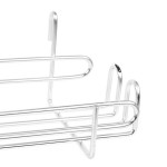 Metro SR24BR Smartwall G3 Plated Spice Rack / Utility Shelf 5 1/4