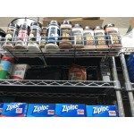 Metro SR24BR Smartwall G3 Plated Spice Rack / Utility Shelf 5 1/4