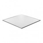 California Portable Dance Floor 12' x 12' New England Plank and White Checker Composite Laminate Portable Dance Floor with ADA-Compliant Edging