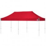 E-Z Up EC3STL20KFWHTWH Eclipse Instant Shelter 10' x 20' White Canopy with White Frame